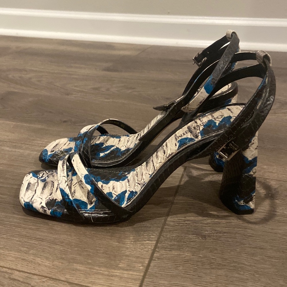 snake skin heels